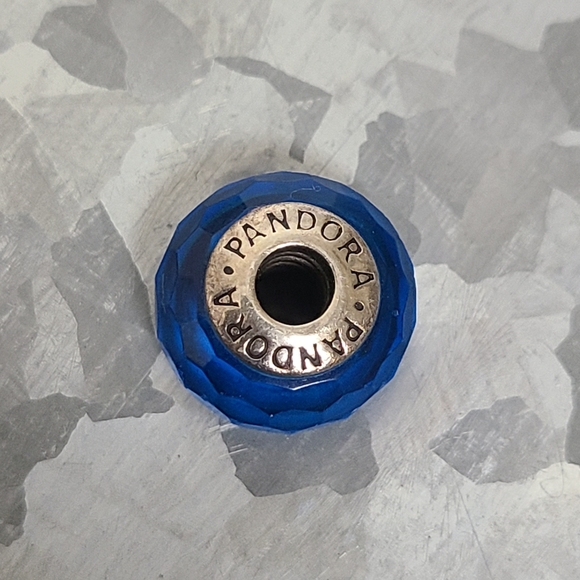 Pandora Jewelry - Pandora Fascinating Aqua Murano Glass Bead Charm